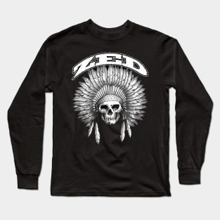 ZED - Native Head Dress Long Sleeve T-Shirt